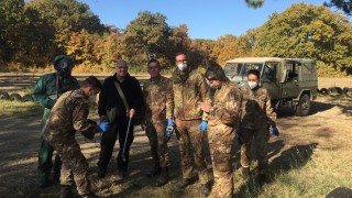 Наши и италиански военни тренират действия при възникване на ядрена обстановка