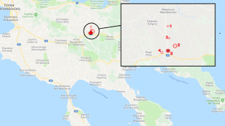 Серия от земетресения бяха регистрирани в последните 12 часа в
