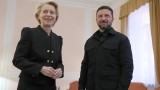 Фон дер Лайен: Европа винаги ще бъде до Украйна в стремежа ѝ към мир