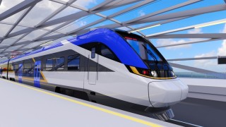 Китай представи нов водороден пътнически влак способен да достигне скорост