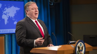 Държавният секретар на САЩ Майк Помпео обяви пред Камарата на