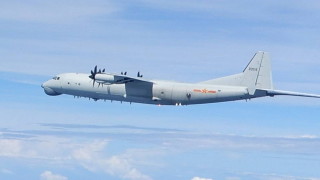 Китай разположи разузнавателен самолет над тихоокеанските води източно от Тайван