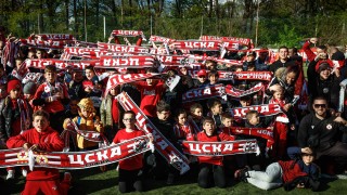 Привържениците на ЦСКА вече се събират пред стадион Българска армия  Те ще