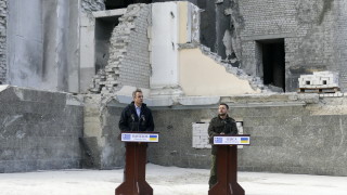 Си Ен Ен: Ракета в Одеса избухна на 500 метра от Зеленски и гръцкия премиер