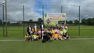 Лудогорец подкрепи спортен празник в Лозница в който участие взеха