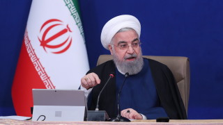 Президентът на Иран Хасан Рохани коментира че е в отговор