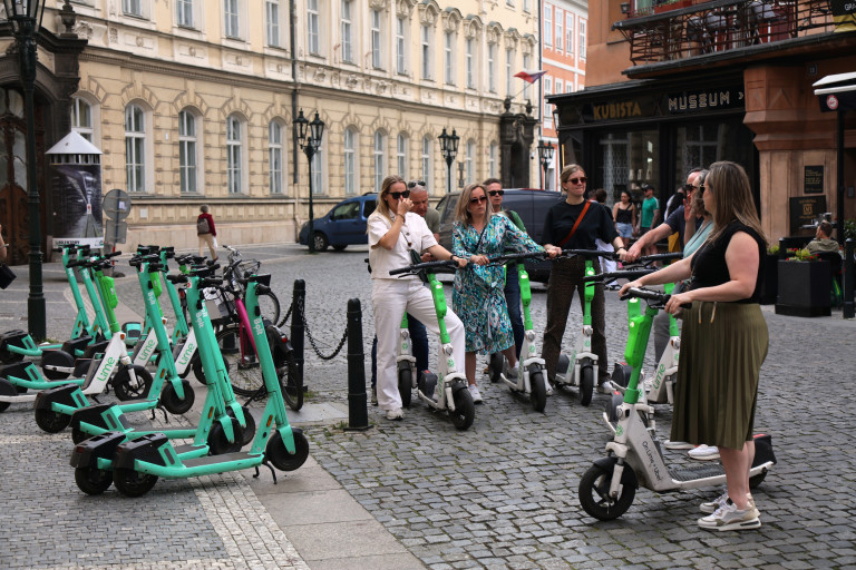 Тротинетките се употребяват най-много от туристите