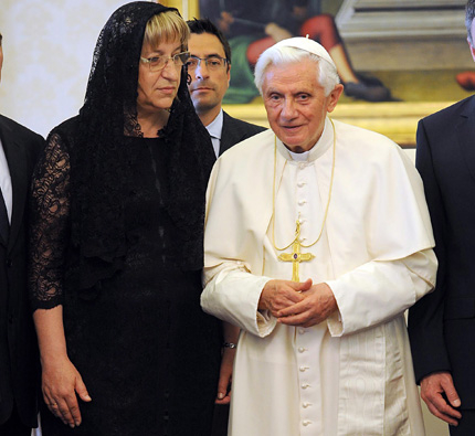 Бенедикт XVI прие Цачева и делегацията ни