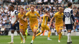 Тотнъм загуби от Брайтън с 1:4 в мач от Висшата лига