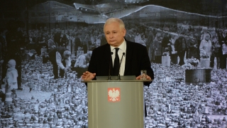 Ярослав Качински лидер на управляващата партия на Полша Право и