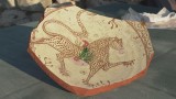 Откриха рисунка на барс от Волжка България в Русокастро