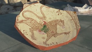 Откриха рисунка на барс от Волжка България в Русокастро