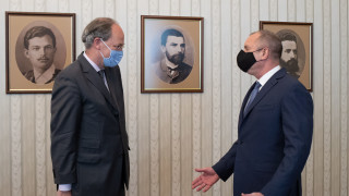 Президентът Румен Радев проведе днес работна среща с посланика на