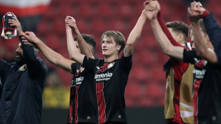 Отборът на Байер Леверкузен подпечата отпадането на Лудогорец от Лига