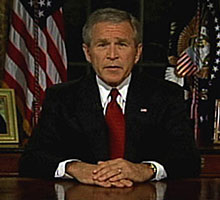 Америка ще ви намери, каза Буш на Осама