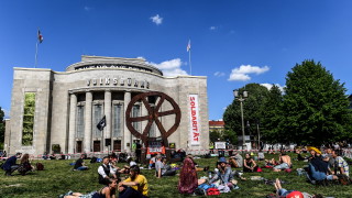 Седалището на президента Дворецът Белвю в германската столицата Берлин вече