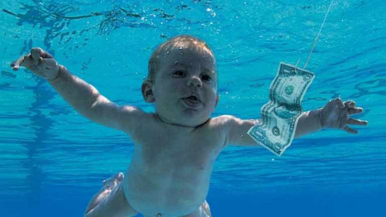 Има ли право голото бебе от албума Nevermind на Nirvana