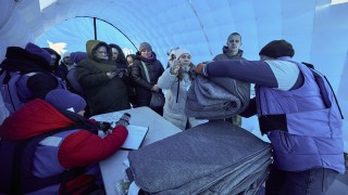 След поредната масирана руска атака срещу Киев снощи чиято цел