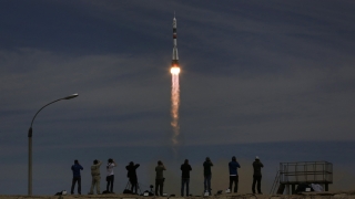 Американец и руснак излетяха с космическия кораб "Союз МС-04" към МКС 