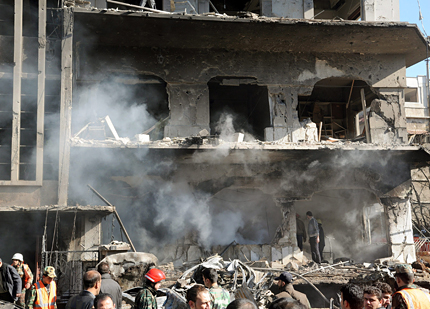 27 загинали, 140 ранени при експлозии в Дамаск