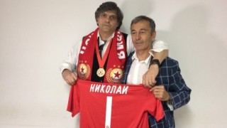 Ръководството на ЦСКА уважи един от най големите спортисти на клуба