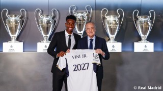 Звездата на Реал Мадрид Винисиус Жуниор е назначен за посланик