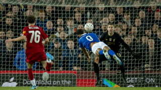 Ливърпул 1 0 Евертън 72′ Източник 71′ ГОООЛ ЗА