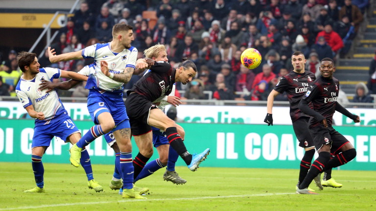 Милан продължава с разочароващото си представяне в Калчото. Росонерите стигнаха