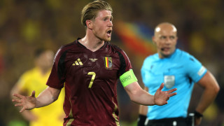 Капитанът на националния отбор на Белгия Кевин де Бройне не