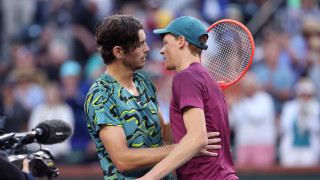 Водачът в световната ранглиста Яник Синер Италия и американецът Тейлър Фриц