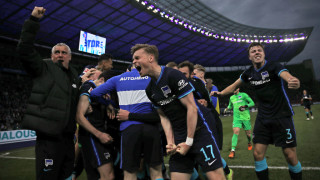 Херта Берлин надделя с 2 0 в германската столица над Щутгарт