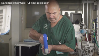 Медицински пистолет с нано влакна поставя "заместител на кожа" при изгаряния