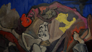 Гладът представен с драматични живописни средства