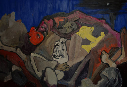 Гладът представен с драматични живописни средства