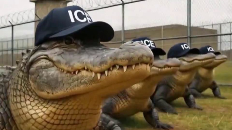 Тръмп открива нов мигрантски център в сърцето на Флорида: "Алигаторският Алкатраз"