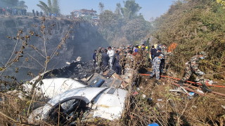 Катастрофата на самолета на Yeti Airlines в Непал при която