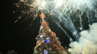 Тази вечер грейна празничната елха на София Събитието започна в