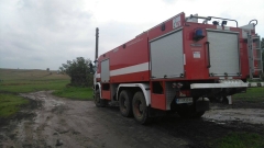 Пожар на магистрала "Хемус" в посока София