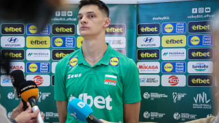 Звездата на българския национален отбор по волейбол Александър Николов е