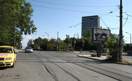 Пропадна част от бул. "Черни връх" в столицата