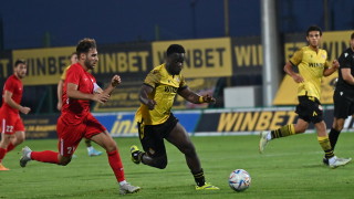 Голмайсторът на Ботев Пловдив Елвис Ману вкара хеттрик в мрежата