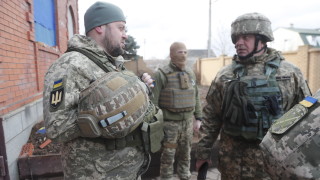 В сряда вечер руските военни обстреляха град Селидово в Донецка