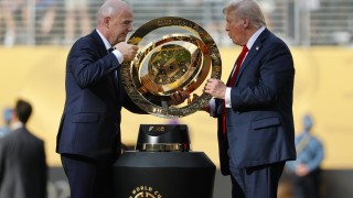 Американският президент Доналд Тръмп е категоричен трофеят от Световното