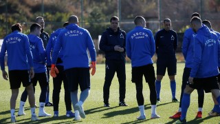 Отборът на Левски проведе две тренировки преди контролната среща с