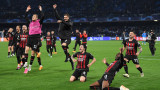 Наполи - Милан 1:1 в реванш от 1/4-финалите на ШЛ
