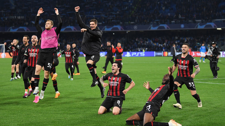 Драма на "Олимпико": Рома и Милан не се победиха след късни голове 