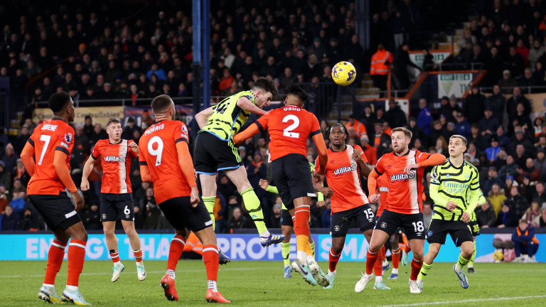 Luton – Arsenal 3:4 en Premier League anglaise Luton – Arsenal 3:4 en Premier League anglaise
