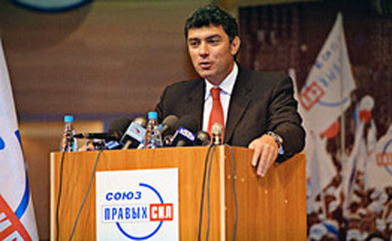 Руските десни издигат Немцов за кандидат-президент