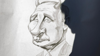 Изображения от Русия са кинематографично и смразяващо послание към света