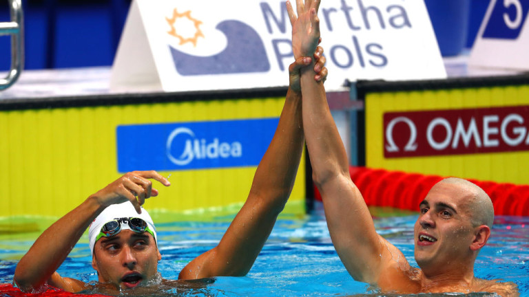 Най-добрият български плувец Антъни Иванов се класира на осмо място